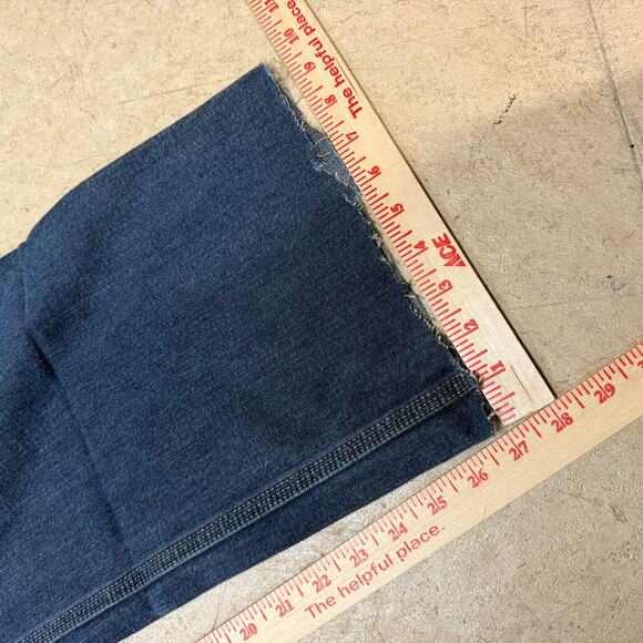 Vintage GAP 33X30 Straight Jeans Blue Denim Rugged‎ Distressed Urban Utility 90s - Picture 8 of 9